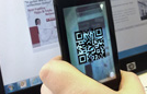 Verwendung einer App zum Scannen eines Barcodes