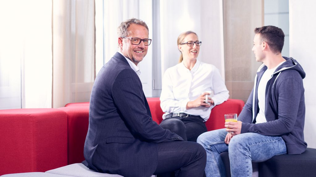 ibo Berater in einer Besprechung