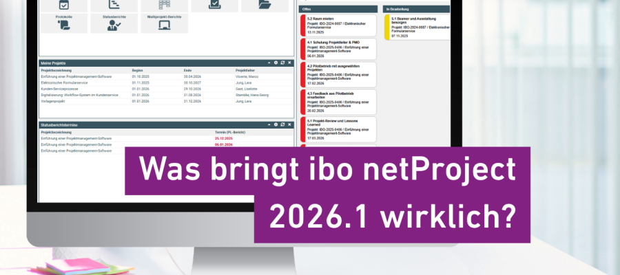 Was bringt ibo netProject 2026.1 wirklich